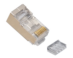 Standard CAT6 Shielded, 2 Piece High Performance RJ45 Connectors